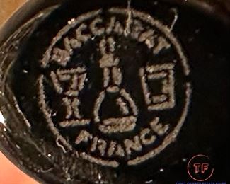 BACCARAT Crystal Standing Dogs