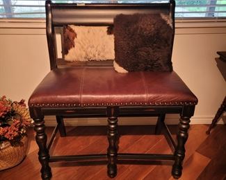 cow print double seat