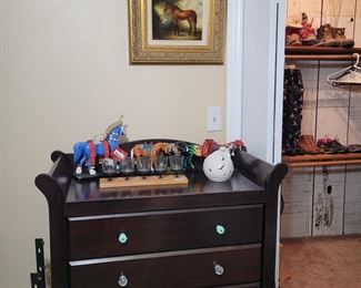 Painted Horses, artwork, clothes, shoes