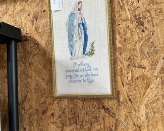 Cross Stitch Virgin Mary