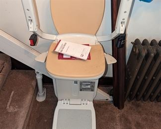 Acorn heavy duty chairlift. The entire mechanism including the rails has been dismantled and ready to load in your vehicle. 