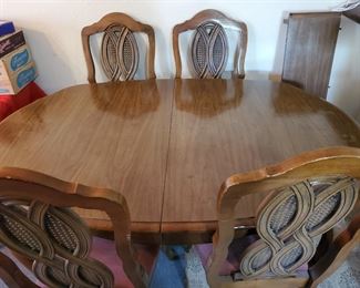 Wood table-42x59
Leaf-10"