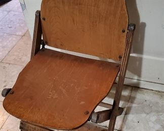 Antique wooden chair
