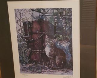 1989 "Sunday Afternoon Treat" by Lowell Davis 19x21