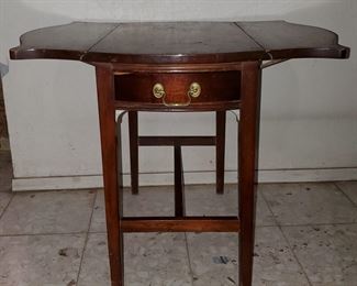 Beautiful restoration, DIY fold down side table