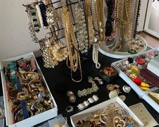 Lots of costume and sterling.