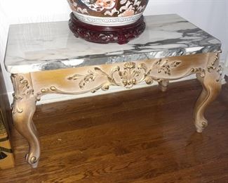 Small Marble Top Table