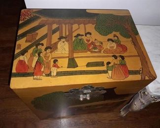 Carved Asian Box