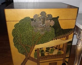 Carved Asian Box