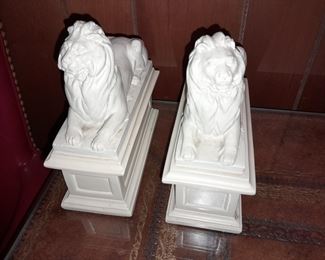 NYC Public Library Lion Bookends