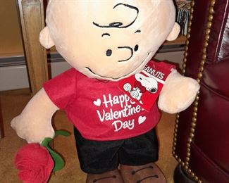 Charlie Brown Valentine's Day Doll
