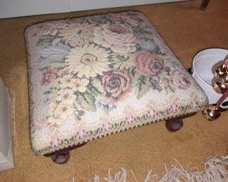 Upholstered Mini Footstool