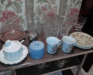 Assorted Kitchenware (China, Glassware, Dishes, Crystal, Small Appliances, Etc.)