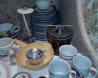 Assorted Kitchenware (China, Glassware, Dishes, Crystal, Small Appliances, Etc.)