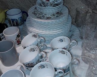 Assorted Kitchenware (China, Glassware, Dishes, Crystal, Small Appliances, Etc.)