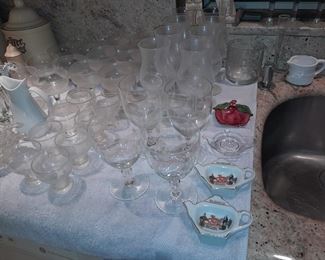 Assorted Kitchenware (China, Glassware, Dishes, Crystal, Small Appliances, Etc.)