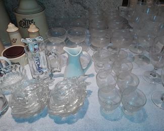 Assorted Kitchenware (China, Glassware, Dishes, Crystal, Small Appliances, Etc.)