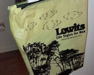Vintage Lowits Department Store Shopping Bag