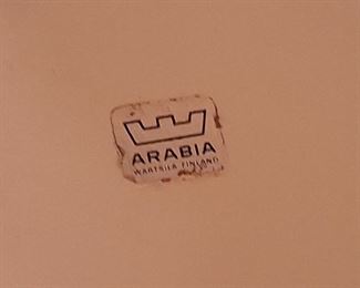 Arabia Finland Enamel Serving Bowl