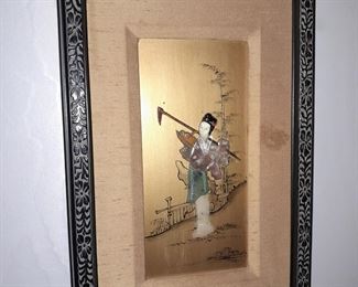 Framed Asian Artwork