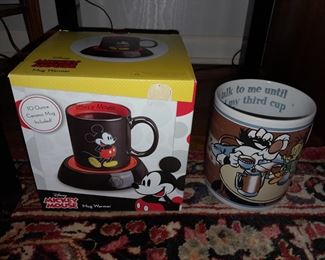 Mickey Mouse Mug Warmer In Box