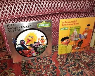 Vintage Children's Records (Sesame Street, Mt.Potato head, Etc.)