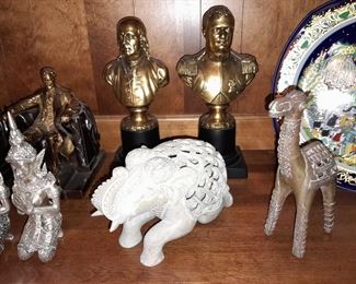 Carved Elephant Figurine