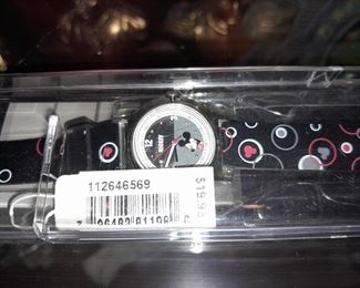 Disney Mickey Mouse Watch In Case