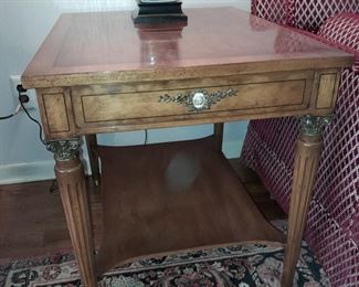 Wooden End Table