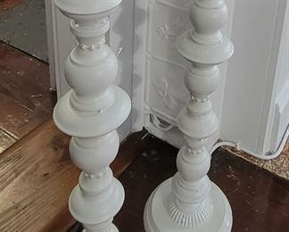 Pair of 3' candle holders