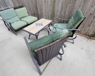 Outdoor patio set