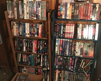 Cds dvds vhs cassette 45’s and albums are all a buck even box sets!