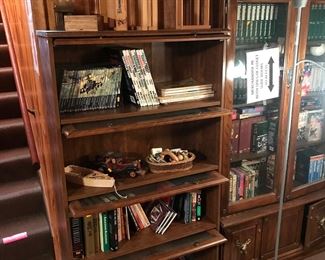 All a buck! Even the bookcase (lamp not for sale)