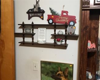 Wall shelf  and knic knaks