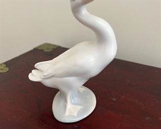 Lladro Porcelain Goose