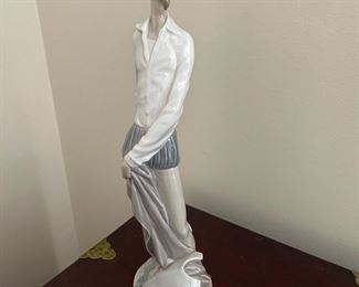 Lladro Don Quixote Standing Porcelain Figurine