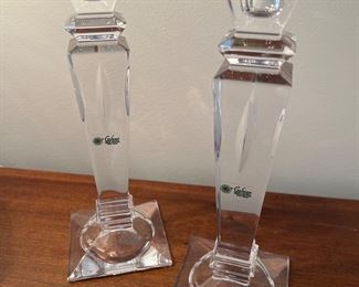 Galway Crystal Corrib Candlesticks