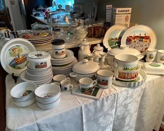 Villeroy & Boch Vilbofour Naif Porcelain China (69pc)