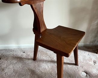 M. Hayat & Bros Prayer Smoking or Betting 3 Legged Chairs (5 Total)