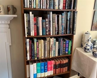 5 Bookcases Full of Books