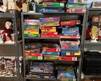 Puzzles & Board Game Collection