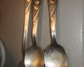 Vintage Gerber baby spoons
