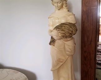Chalkware statue