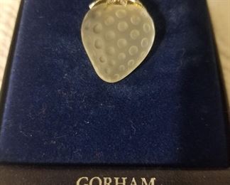 Gorham strawberry pendant