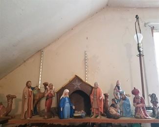 Nativity set