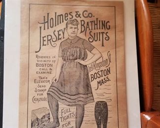 Reproduction Old Ad Print