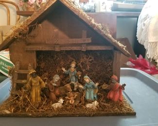 Nativity set