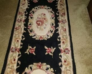 Chinese Aubusson style runner