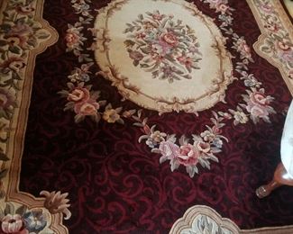 Chinese Aubusson rug