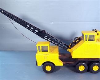 Vintage 1960s Nylint Pressed Metal Michigan Crane